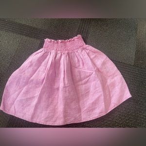 pink skirt